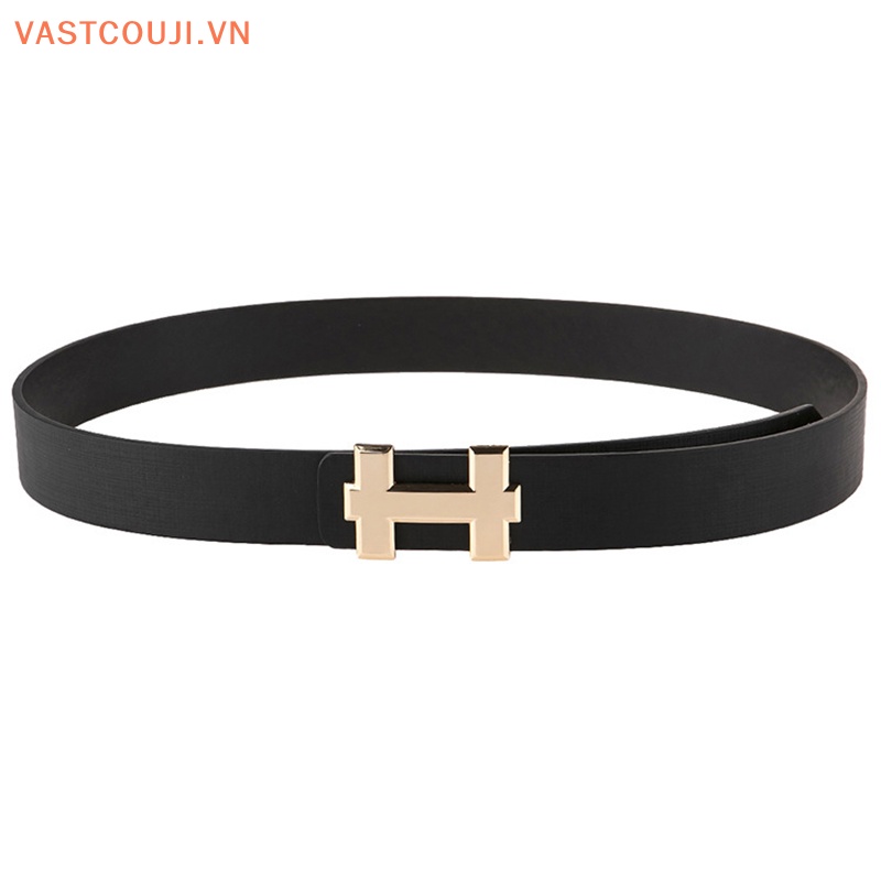 Thắt Lưng Da PU Chất Lượng Cao Thiết Kế Trẻ Trung Cho Nam Và Nữ