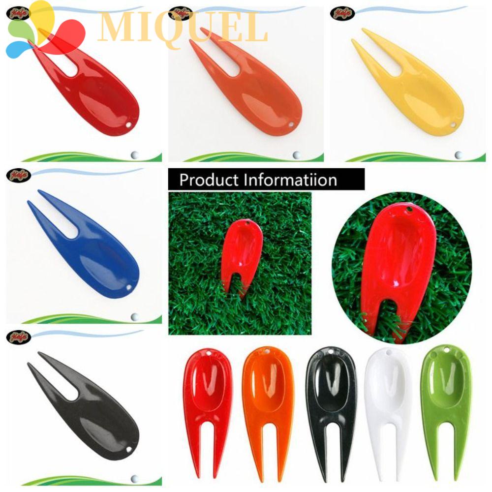 MIQUEL Bộ 10 Dụng Cụ Đánh Dấu Vị Trí Gậy Đánh Golf Bằng Nhựa Màu Xanh Lá