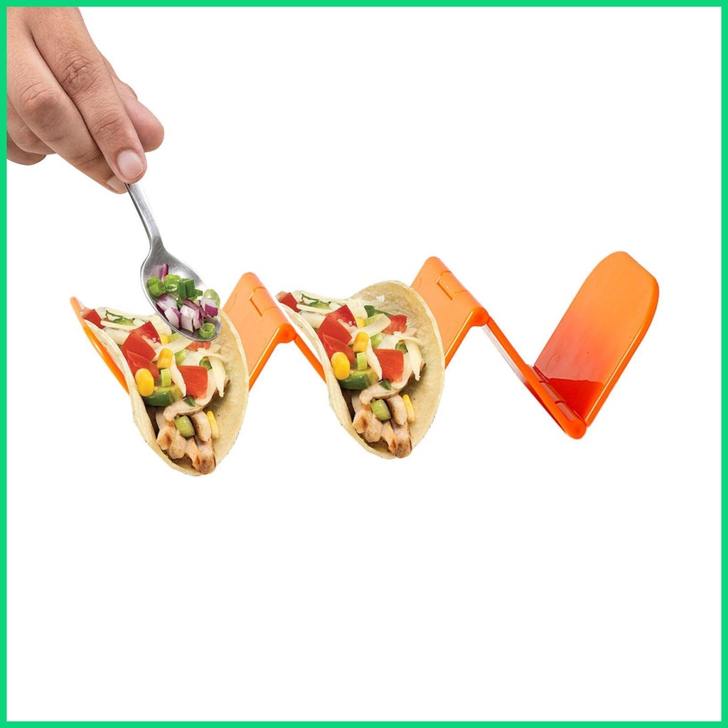 Giá Đỡ Bánh Kếp Taco Hình Tam Giác Từ 3 Hoặc 2 Tacos Mỗi Taco Jwvn