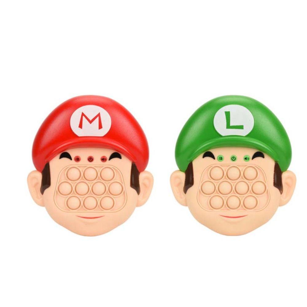 GIOVANNI Bộ Đồ Chơi Mario Gopher Bằng Nhựa Vui Nhộn Cho Bé