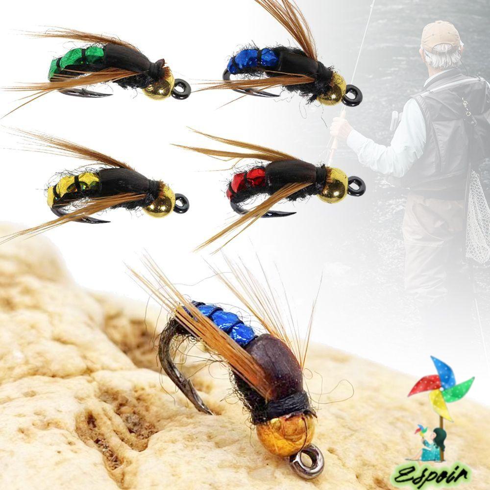 ESPO Bộ 14 Lưỡi Câu Cá Bằng Đồng Thau Chất Lượng Cao