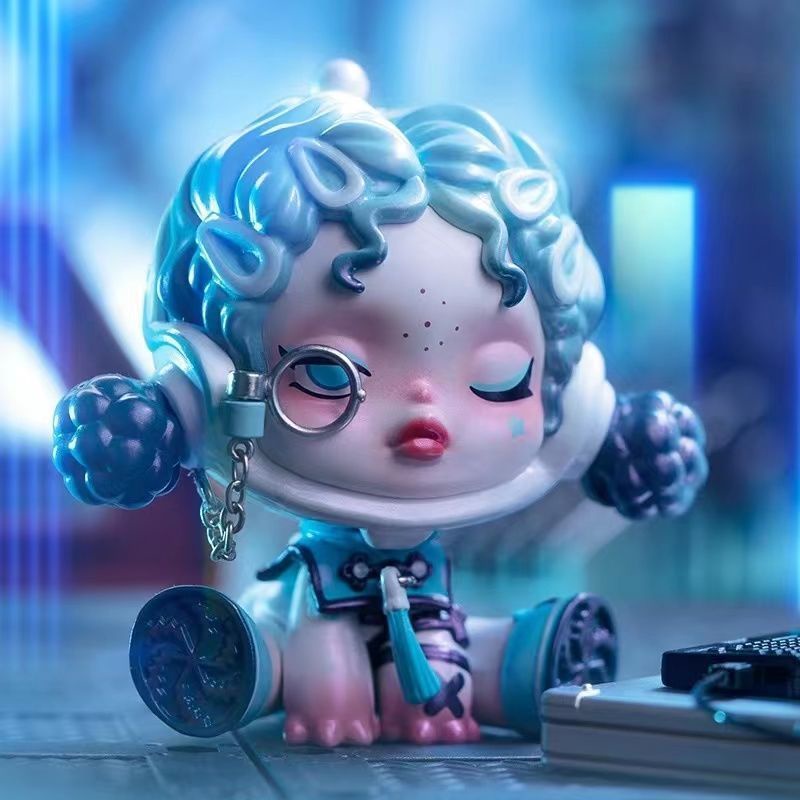 Mô Hình Nhân Vật POPMART Night City Mystery Box SP5 Dễ Thương
