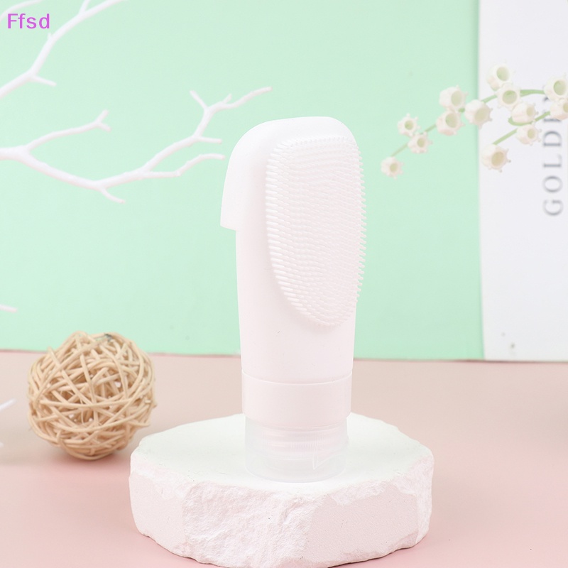 {Ffsd} Bộ Chai Silicone Rỗng Dạng Nhấn Đựng Mỹ Phẩm / Dầu Gội Đầu Có Thể Bơm Đầy Lại * Bán Chạy