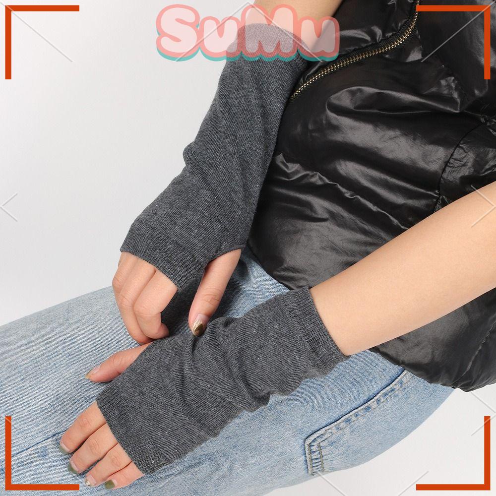 SUMU Găng Tay Len Hở Ngón Hóa Trang Nhân Vật Hoạt Hình Ngộ Nghĩnh