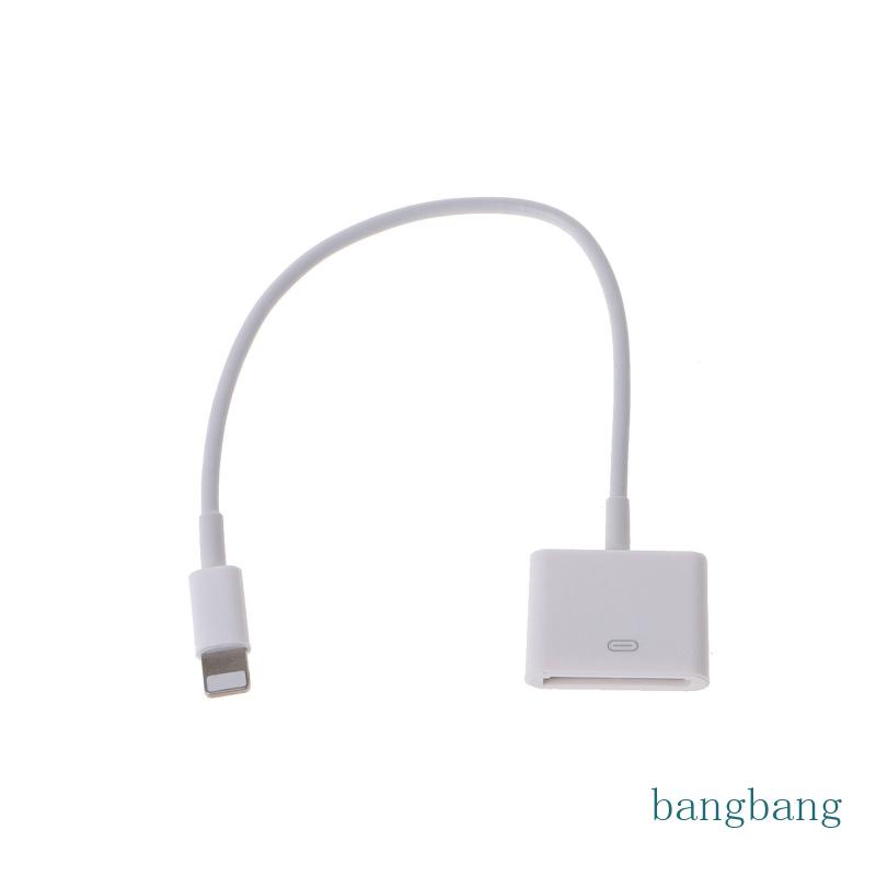 Dây Cáp Sạc Đồng Bộ Hóa Dữ Liệu Chuyển Đổi 30Pin Male 8Pin Sang 30 Pin Female Cho Điện Thoại Di Động / Máy Tính Bảng