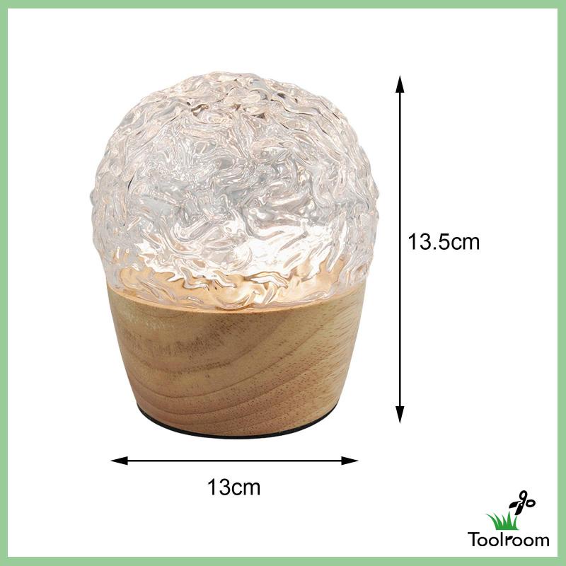 Đèn Ngủ Để Bàn Tạo Hiệu Ứng Sóng Nước Kèm Sạc USB Tiện Dụng