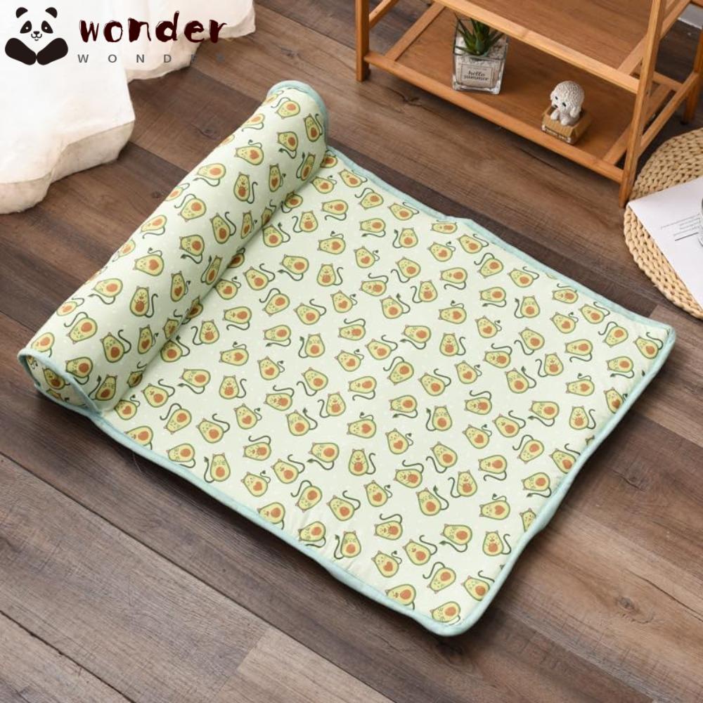 WONDER Thảm Lụa Lạnh Làm Mát 60 * 40cm Có Thể Giặt Rửa Cho Thú Cưng