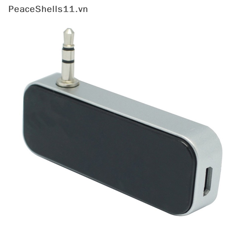 Bộ Truyền Tín Hiệu Âm Thanh FM Không Dây Mini Màn Hình LCD 3.5mm mp3 Cho iPhone Samsung iPad