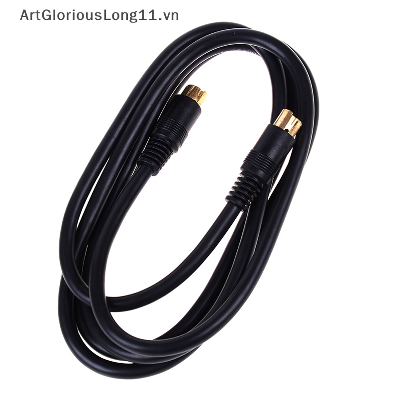 Dây Cáp Nối Dài 1.5M (5ft) svideo 4Pin male Sang male Cho dvd HDTV vcr