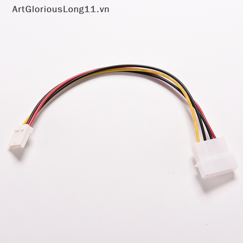 Set 2 Dây Cáp Nối Nguồn 4Pin IDE ATA Cho Ổ Đĩa Mềm Máy Tính