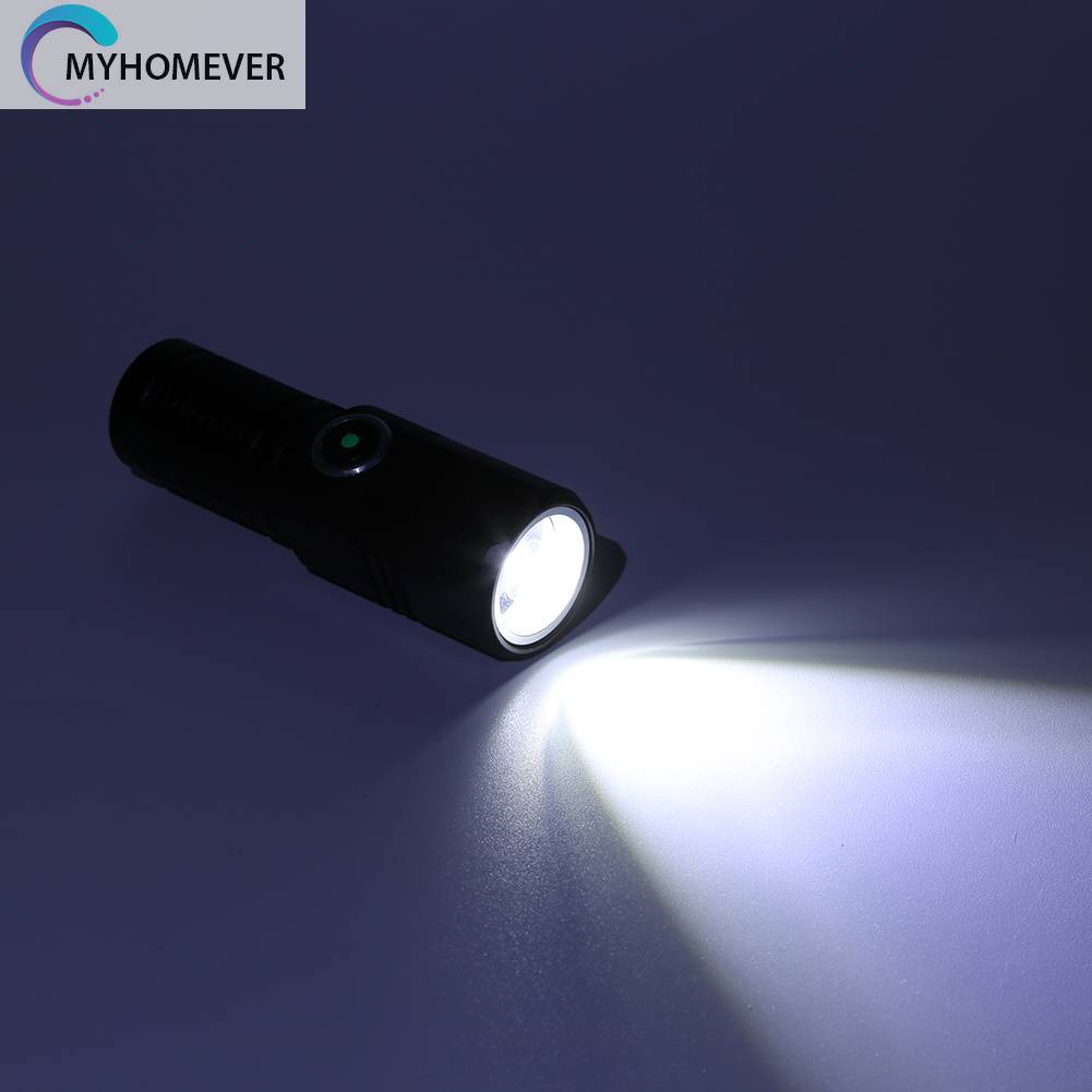 Đèn Pin 800LM XHP50 LED 700mAh / 1200mAh 5 Chế Độ Kèm Sạc USB Loại C