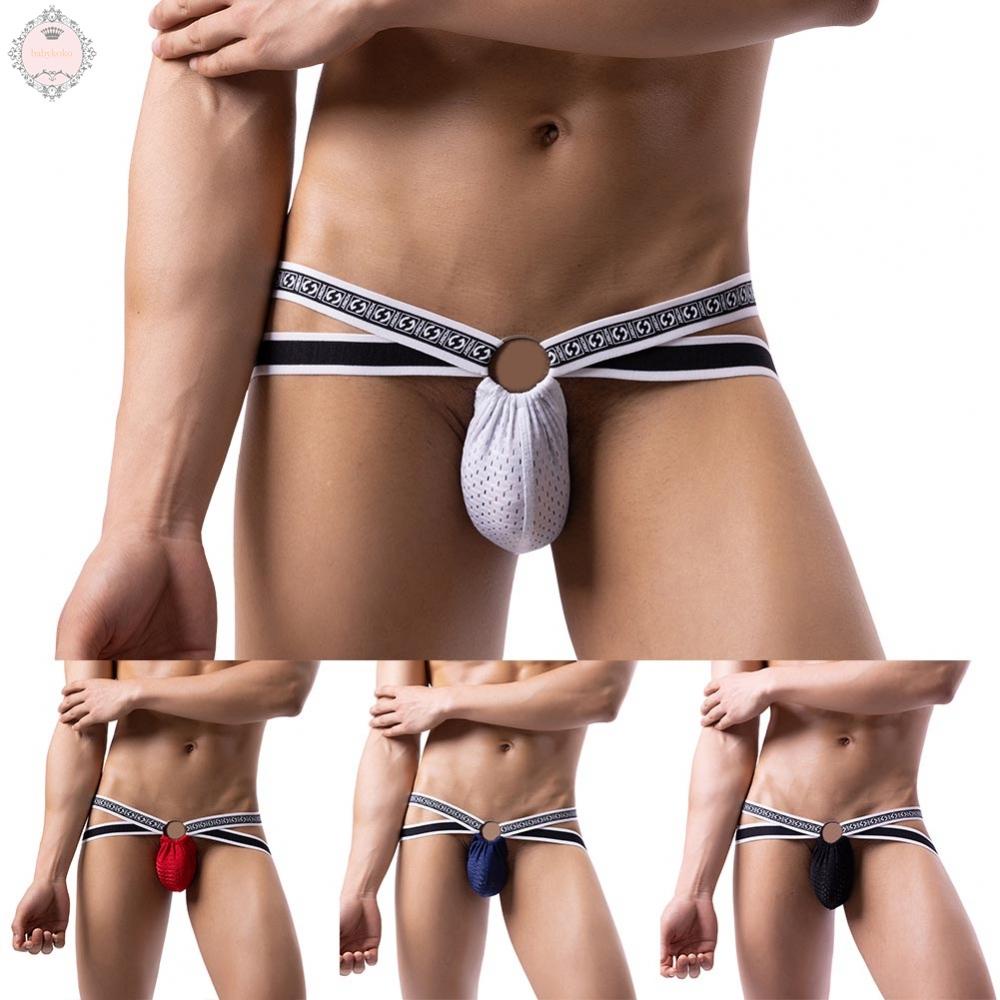 Men Underwear Sexy Soft Underpants Backless Bikini Breathable Bulge Pouch