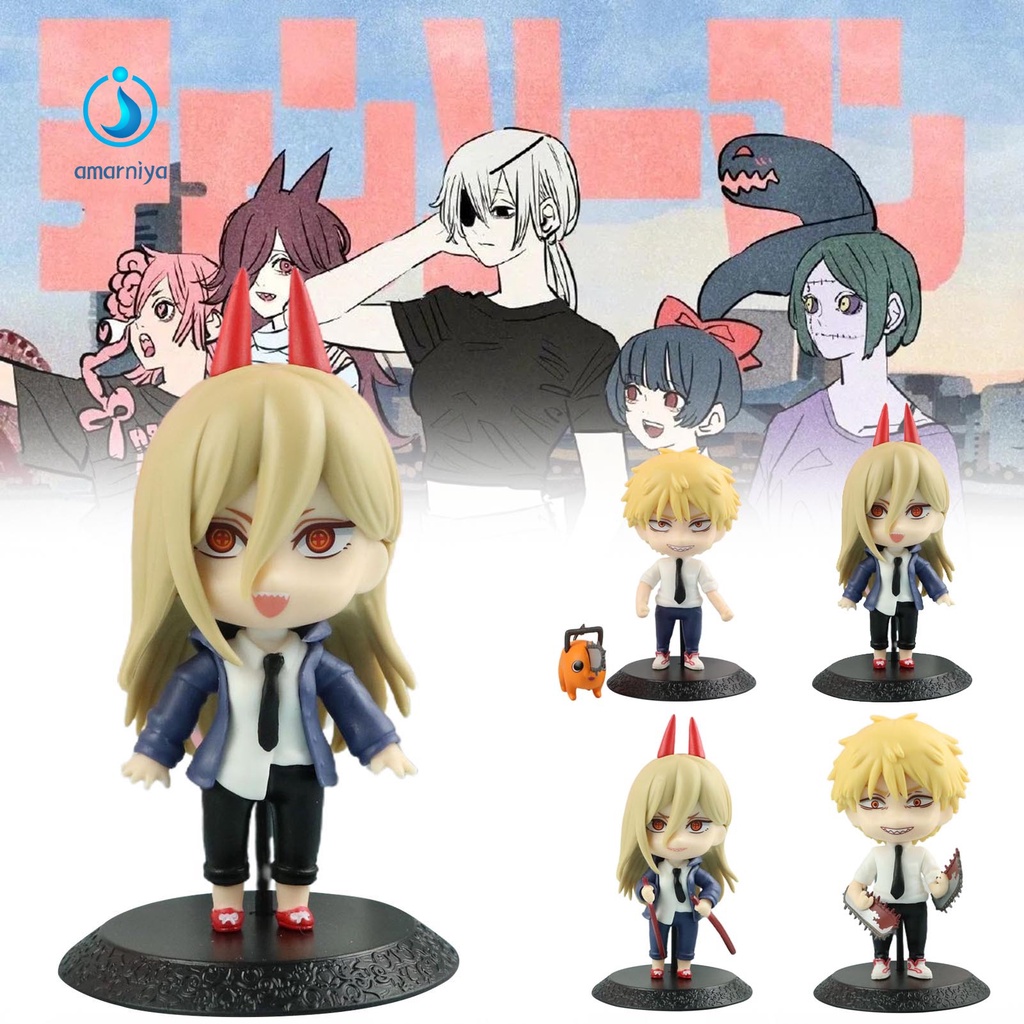 1 Bộ Mô Hình Nhân Vật Nam Cưa Xích Làm Quà Sinh Nhật Dễ Thương