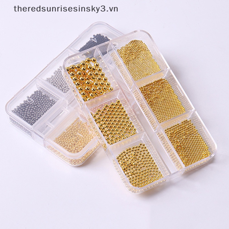 Hạt Thép 3D Mini Trang Trí Móng Tay Nghệ Thuật Thời Trang