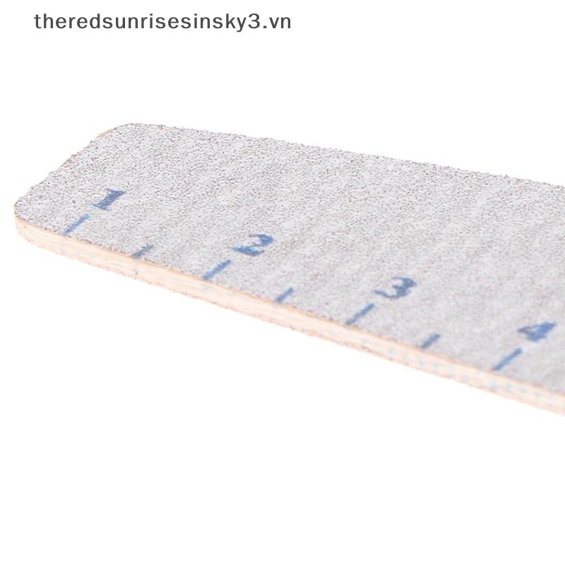 Bộ 10 Giấy Nhám Đánh Bóng Móng Tay 100 # 150 # 180 # 240 Grit