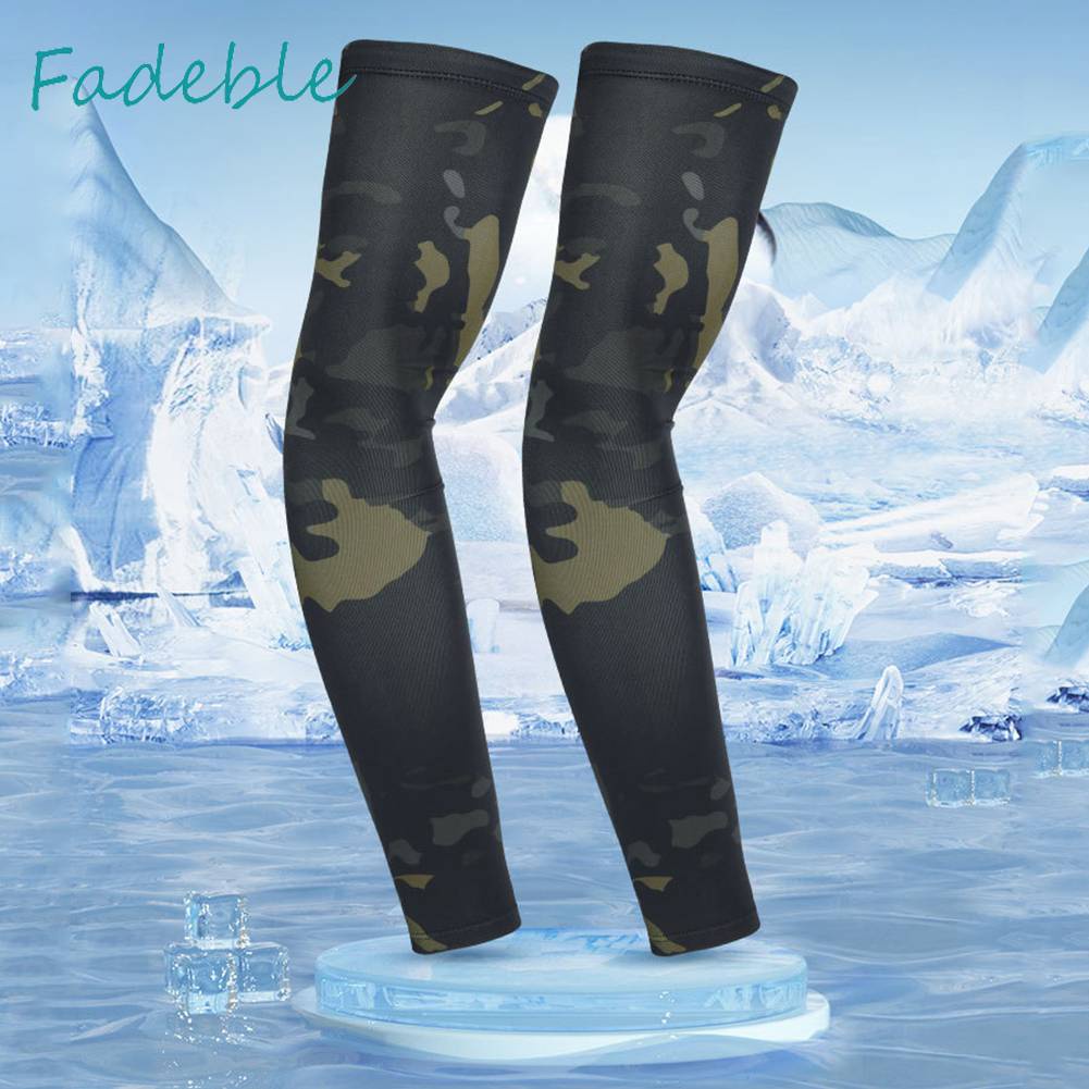 1 Đôi Găng Cánh Tay Chống Nắng Và Tia UV Thoáng Khí Dành Cho Nam Lái