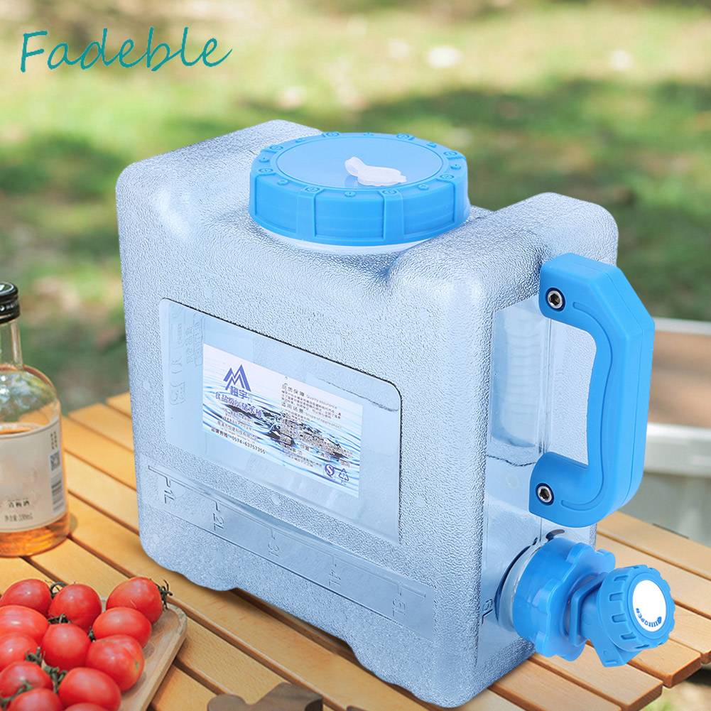 Bình Đựng Nước Chống Rò Rỉ Dung Tích 6 / 8 / 13 / 18L Tiện Dụng Mang Theo Du Lịch Cắm Trại