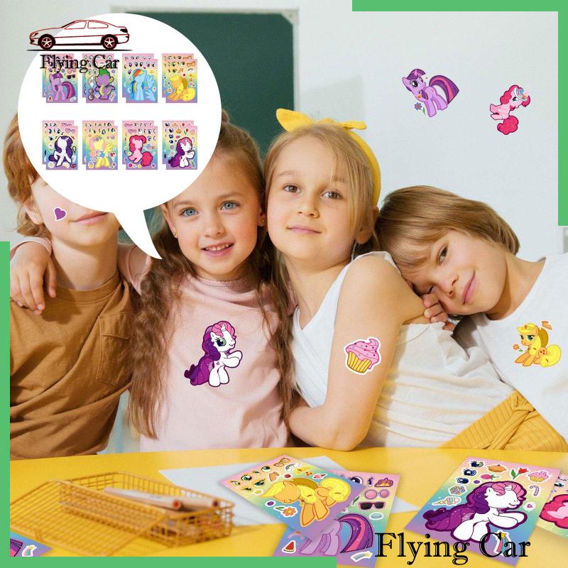 Sách Dán Hình Mặt Cười Nhiều Màu Sắc Dùng Làm Quà Tặng Cho Bé