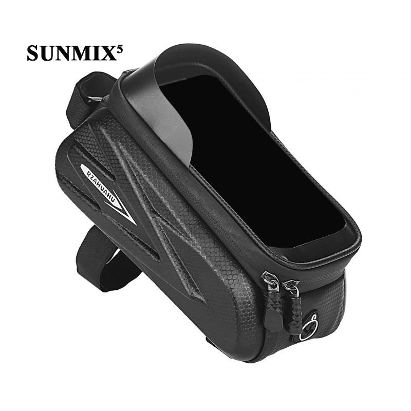 Túi Đựng Điện Thoại Cảm Ứng Gấp Gọn Gắn Khung Trước Xe Đạp Cho Nam