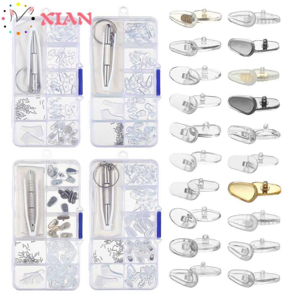 XIANTIN Miếng Đệm Mũi Bằng Silicone Mềm Mại Hỗ Trợ Sửa Chữa Mắt Kính