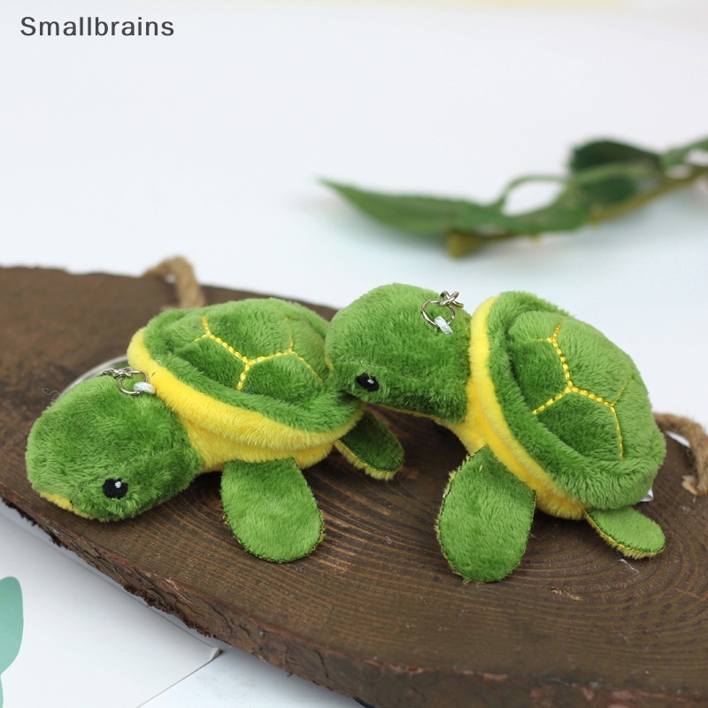 Móc Khóa Hình Rùa Nhồi Bông Mềm Mại Dễ Thương