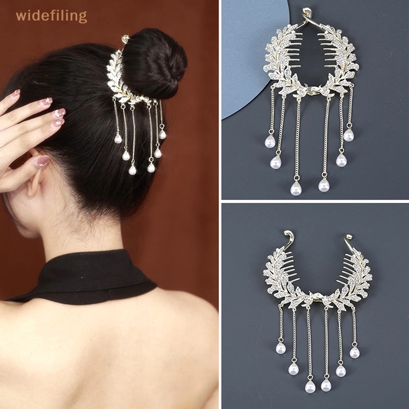 Kẹp Tóc Đính Ngọc Trai Giả Thời Trang Dành Cho Nữ