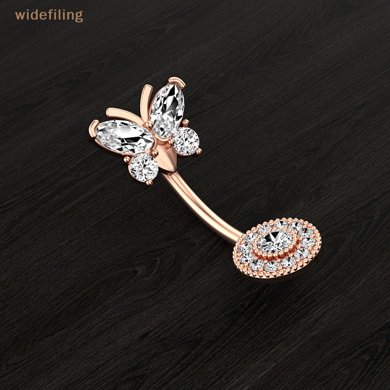 Khuyên RốN HìNh BướM ĐíNh Đá ThờI Trang