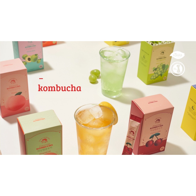 ZAKSIMLAB Kombucha 10 sticks, 8 types