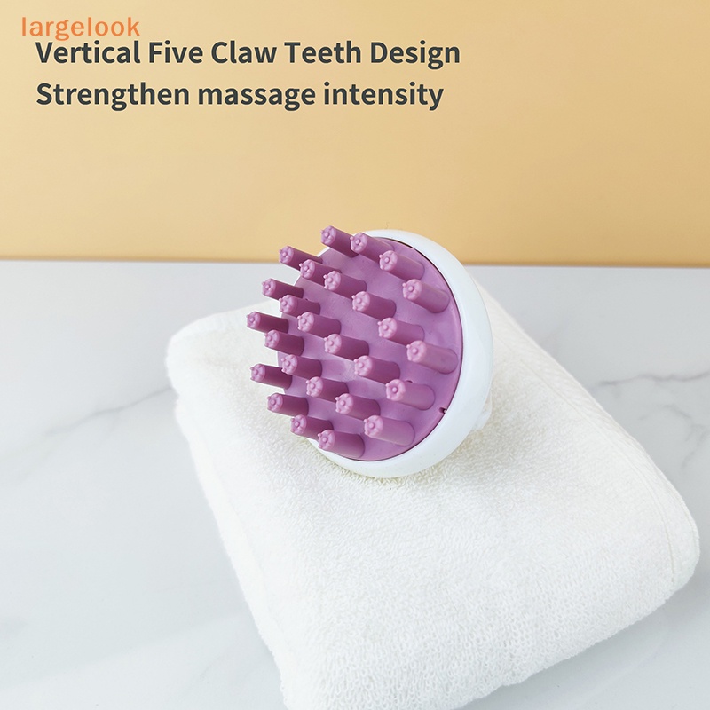 Bàn Chải Tròn Massage Da Đầu Chăm Sóc Da Đầu