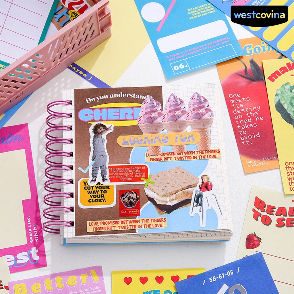 [WSTN]✎Set 90 Tấm Giấy Ghi Chú Họa Tiết Lá Dày Dặn Phong Cách Hàn Quốc