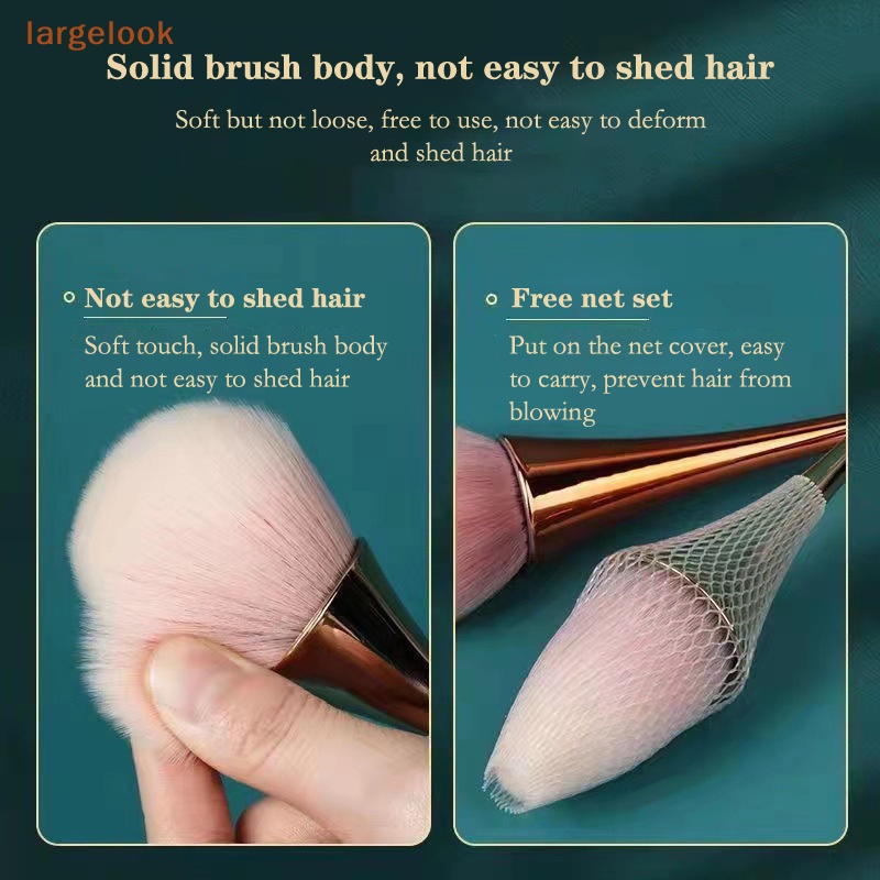 [Widelook] Cọ Trang Điểm Móng Tay Nghệ Thuật Mỏng Nhẹ Làm Sạch Bụi Lông Mềm Không Ăn Phấn