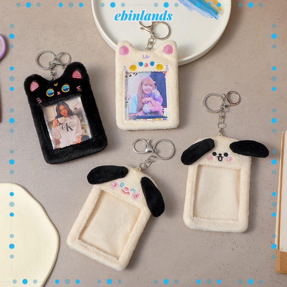 EBINLANDS Thẻ Bưu Thiếp Bảo Vệ Bưu Thiếp Hình Động Vật Nhồi Bông