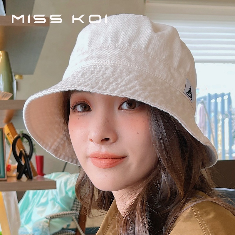 Nón Tai Bèo Chống Nắng Màu Trơn Phong Cách Nhật Bản Thời Trang Xuân Hè Mới Cho Nữ