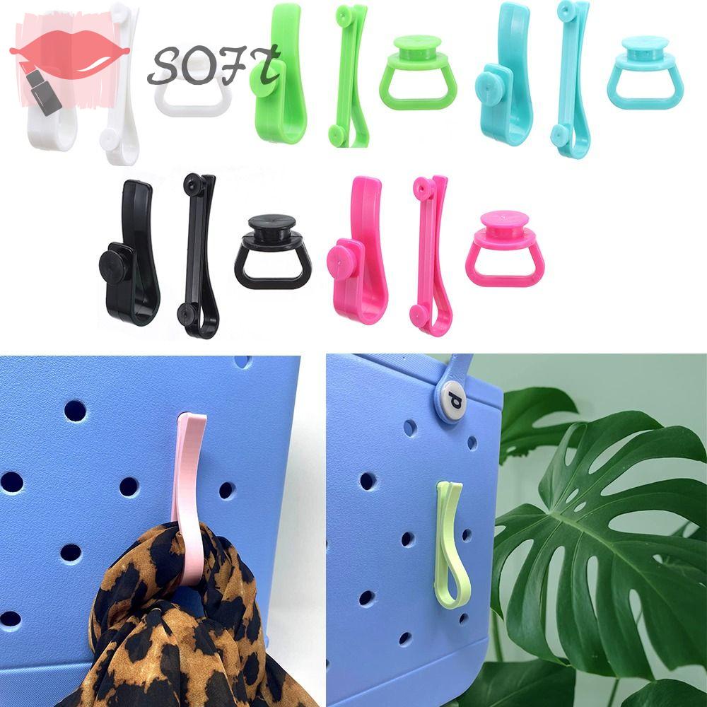 SOFTNESS Set 3 Móc Nhựa Treo Túi Xách Tiện Dụng Khi Đi Cắm Trại