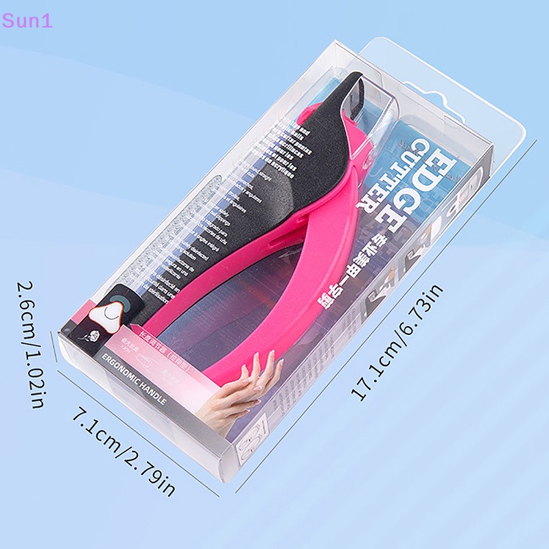 Kềm Cắt Móng Tay Giả Hình Chữ U Bằng Thép Không Gỉ Chuyên Nghiệp Sun1 &gt;