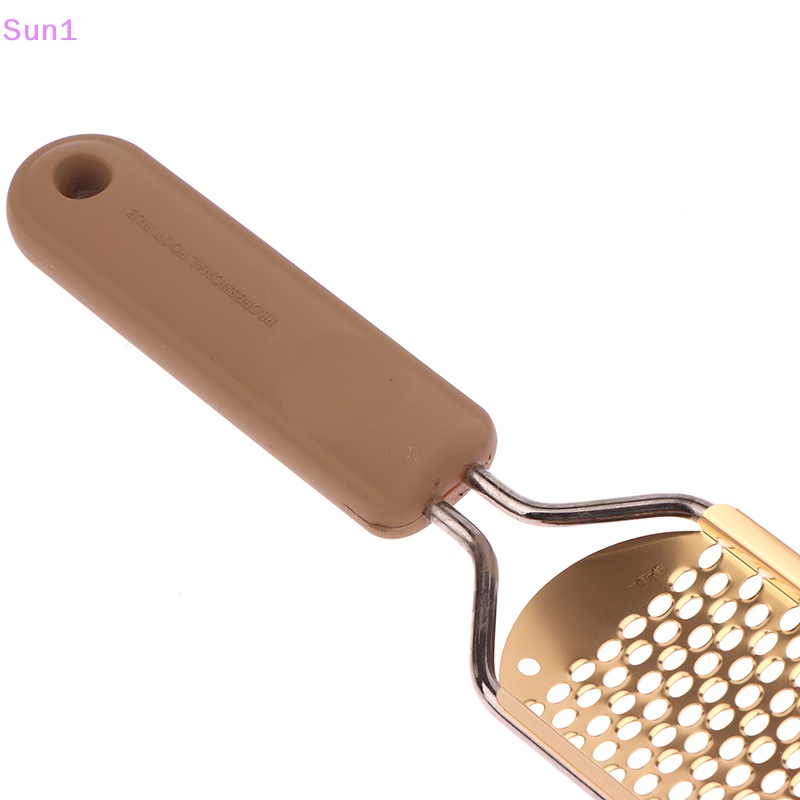 Dụng Cụ Tẩy Tế Bào Chết Cho Bàn Chân Mềm Mịn Bằng Thép Không Gỉ 304 Sun1