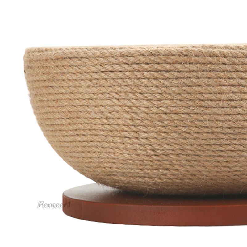 Đệm Cào Móng 2 Trong 1 Hình Tròn Dành Cho Mèo Cào Móng Sự Bảo Vệ