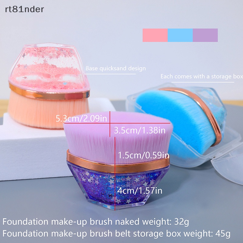 Cọ Trang Điểm Nền Chuyên Nghiệp Đầu Cọ Mềm Mại Không Để Lại Dấu Vết