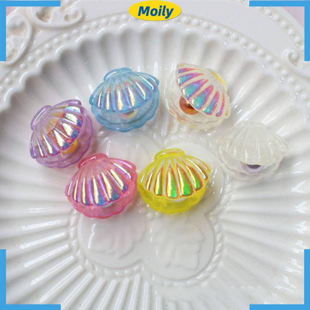 MOILYVN Set 20 Vỏ Sò 3D Nhiều Màu Dễ Thương Dùng Để Trang Trí Tiệc