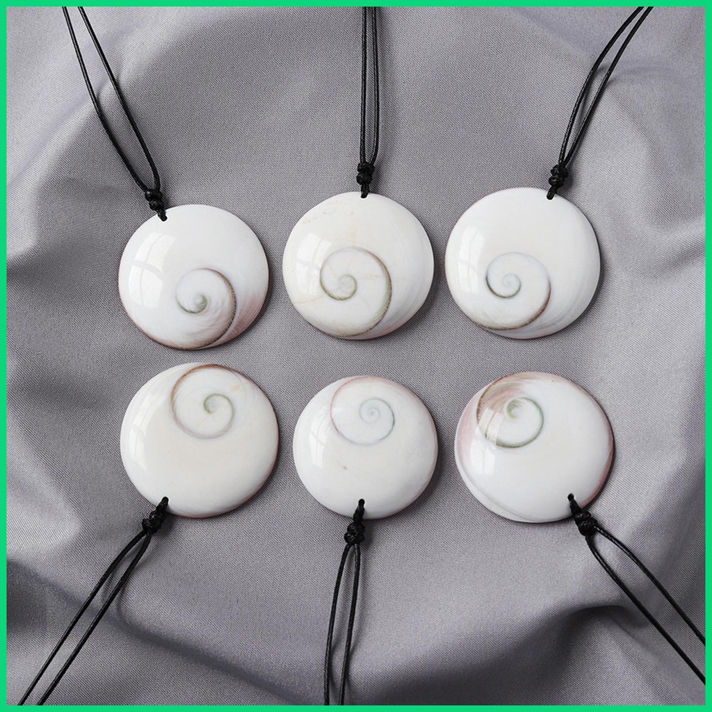 Vòng cổ Mặt Tròn Đính Đá Quý Tự Nhiên Thời Trang Cho Nữ