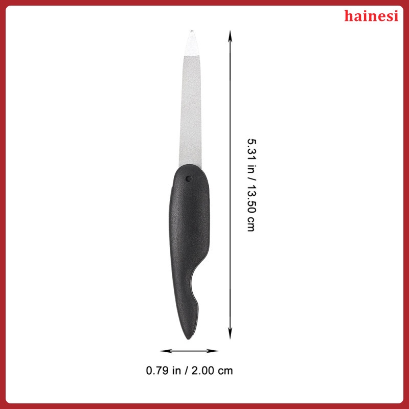 Set 8 Dụng Cụ Dũa Móng Tay Bằng Thép Không Gỉ Tiện Lợi Du Lịch Miss hainesi.vn