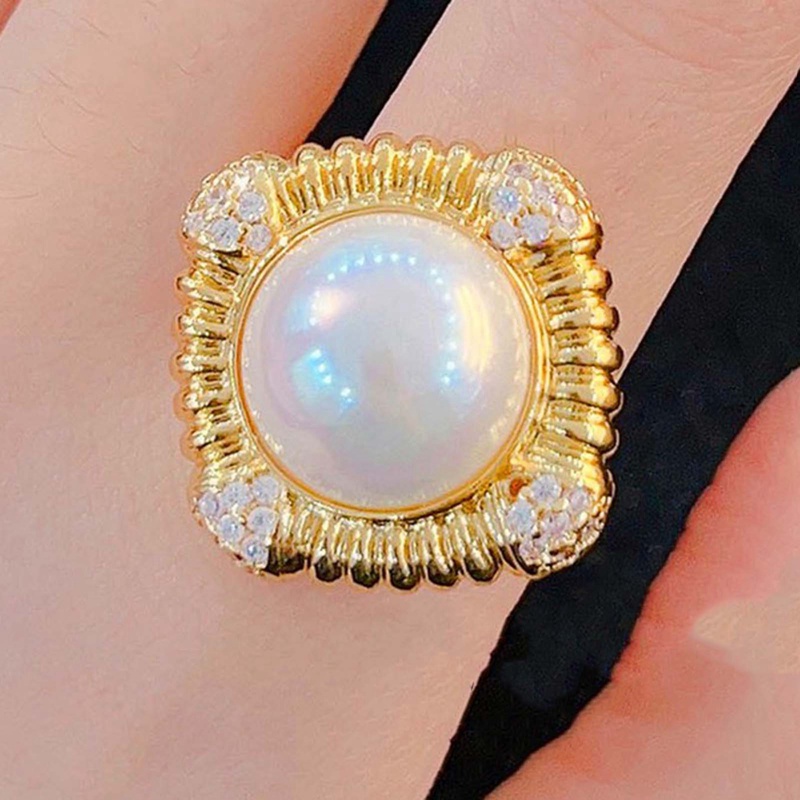 Ygt Bộ Khuyên Tai Đính Ngọc Trai Trắng Phong Cách Ý Cổ Điển Sang Trọng Thời Trang Cho Nữ