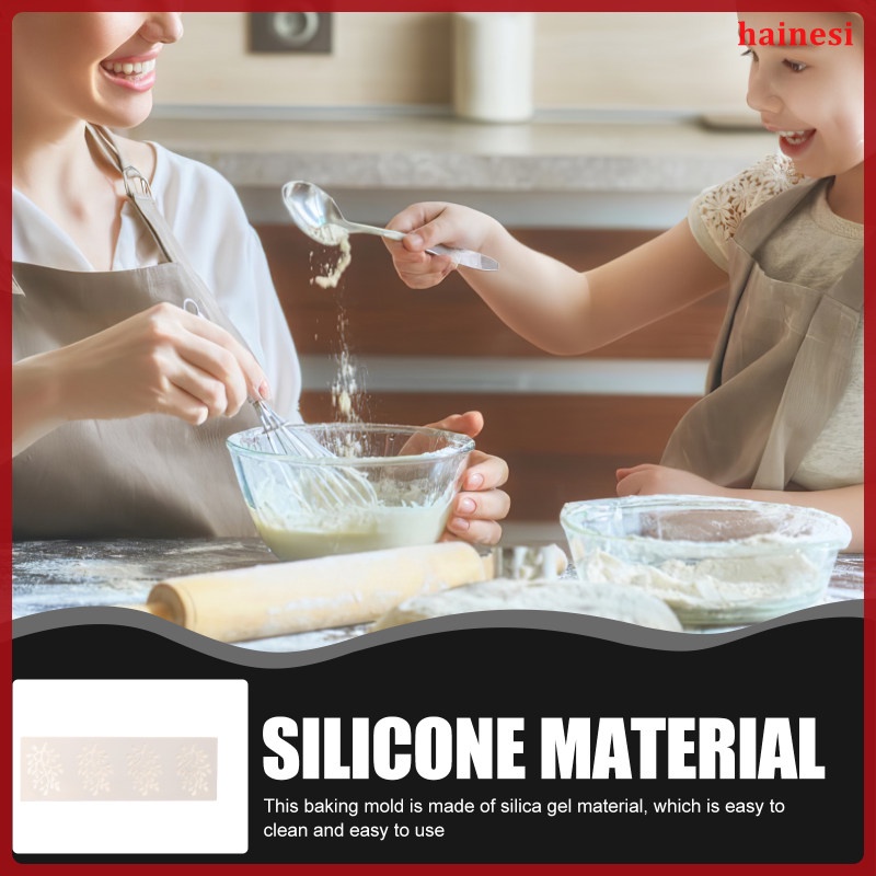 Bộ 5 Khuôn Làm Bánh Chất Liệu Silicone Hình Chiếc Lá