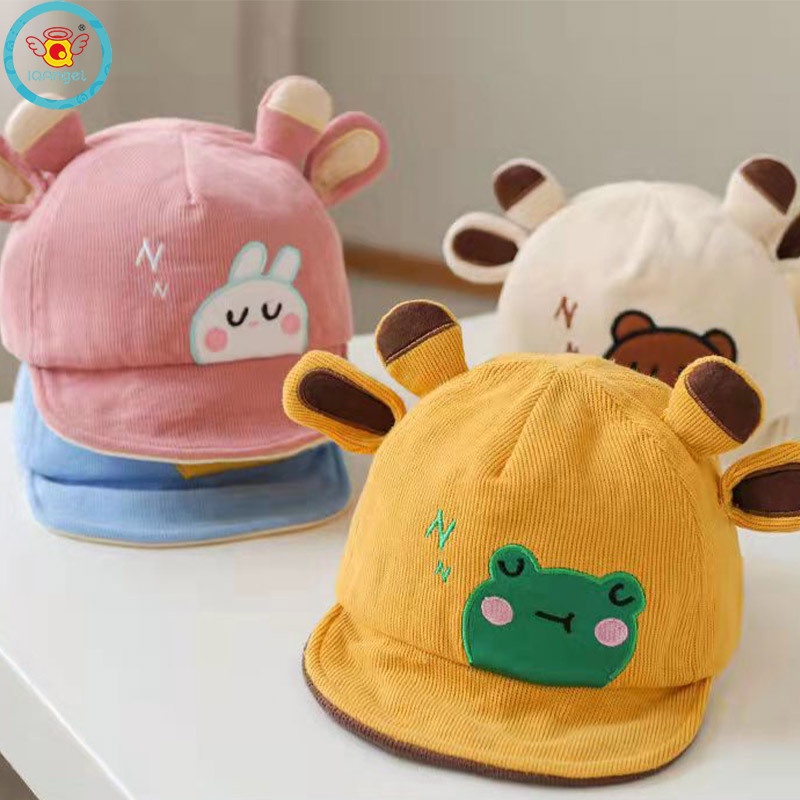 Mũ Lưỡi Trai cotton Chống Nắng Họa Tiết Hoạt Hình Siêu Dễ Thương Cho Bé Trai Và Gái