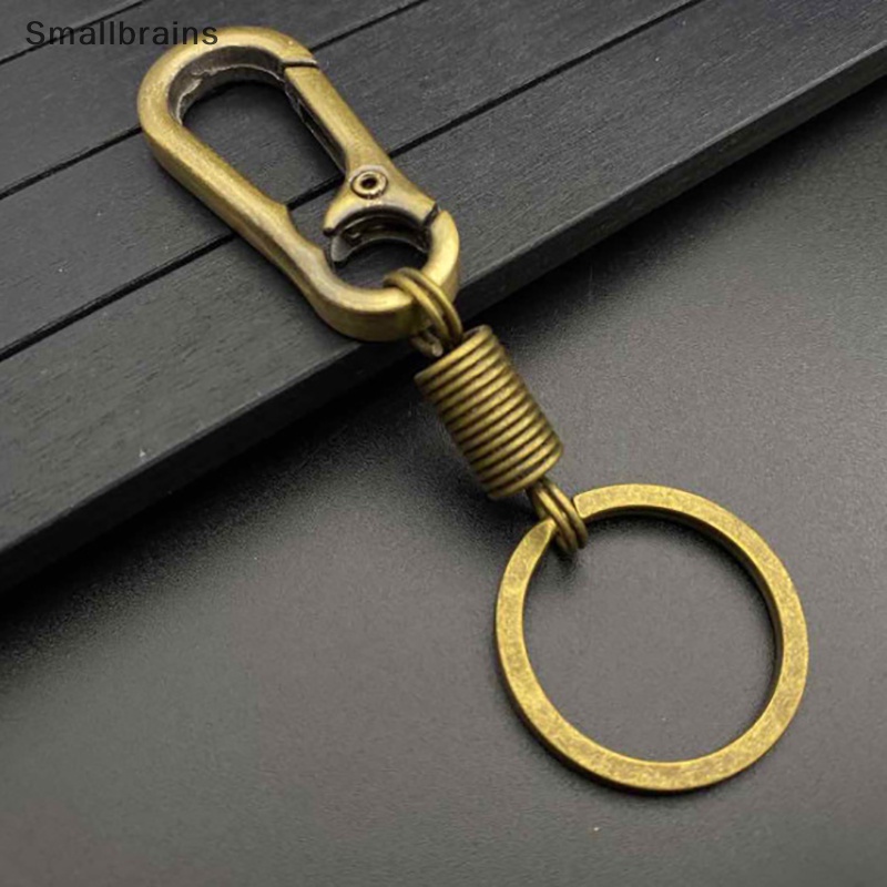 Smbr Móc Khóa Kẹp Thắt Lưng Lò Xo Bằng Kim Loại Thời Trang Dành Cho Nam BR