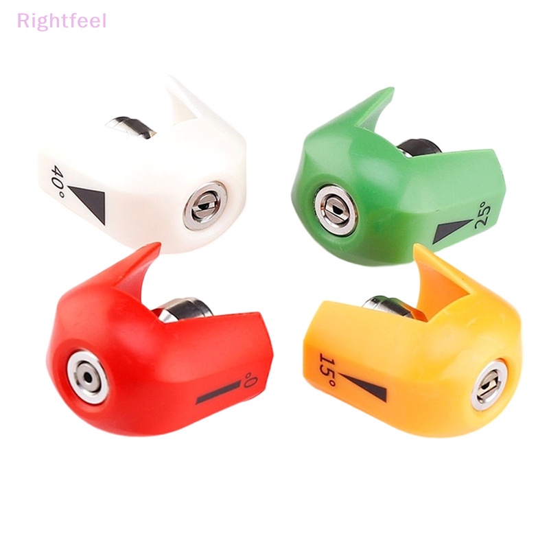 Vòi Phun Nước Rửa Xe Áp Suất Cao Bằng Thép Không Gỉ 1 / 4 &quot;Inch Vừa Vặn 0 15 25 40 Độ Mới