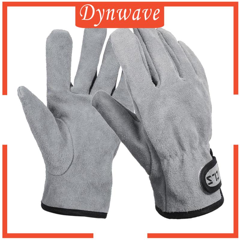 Găng Tay Bằng Da Bền Chịu Nhiệt Bền Bỉ Dùng Cắt Tỉa Làm Vườn, Nông Trại, Xe Máy, unisex Với Vòng Đeo Tay