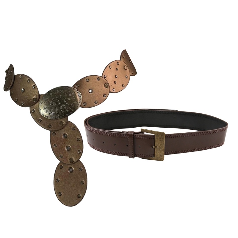 Thắt Lưng Khóa Kim Loại Phong Cách Punk Cá Tính Cho Nữ