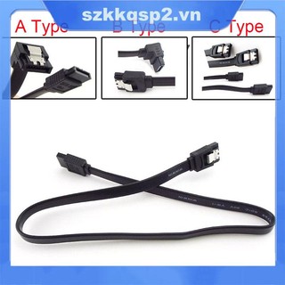Hdd Tốc Độ Cao 90 Độ SATA Đĩa Cứng Cáp Ổ 2.0 3.0 Dữ Liệu 40cm 45cm Cáp SATA 6Gb / s Kết Nối Cho Máy Tính PC VNK2
