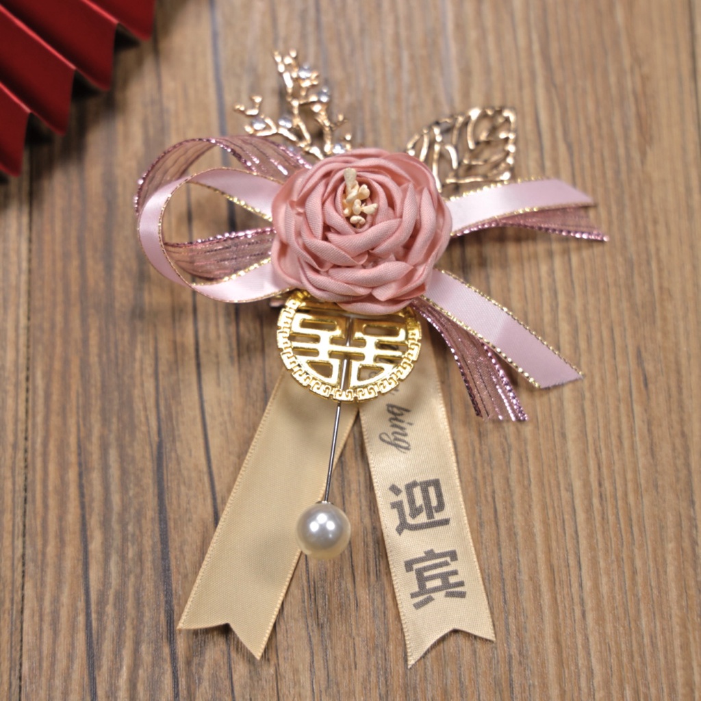 Trâm Cài Áo Cô Dâu Sang Trọng